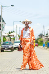 Kitan Tye Dye Kimono Set