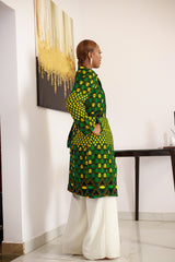 The Vivienne African Print Jacket