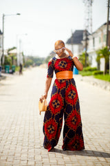 Seyi Cold shoulder Jumpsuit