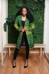 The Vivienne African Print Jacket