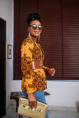 Tayo African Print. Blazer