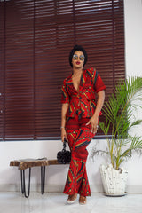 Yvette African Print  Jacket only