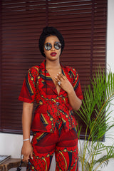Yvette African Print  Jacket only
