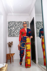 Spice African Print Jumpsuit