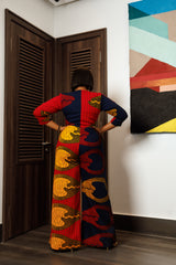 Spice African Print Jumpsuit