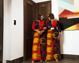Spice African Print Jumpsuit