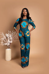 Zen African print Jumpsuit.