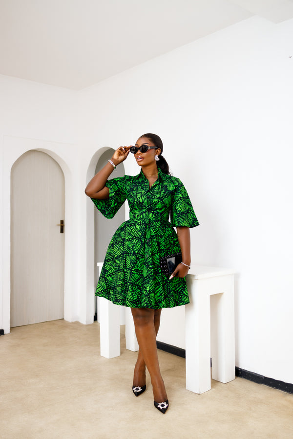 Jumai Africant Print dress