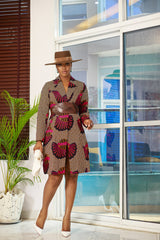 Ralia African Print Jacket