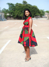 Tishe African print Dress