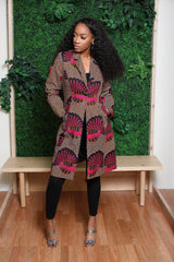 Ralia African Print Jacket