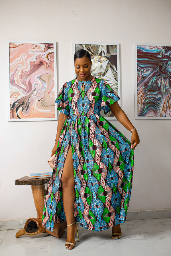 Partywear African Print Dresses Online | TribalByN