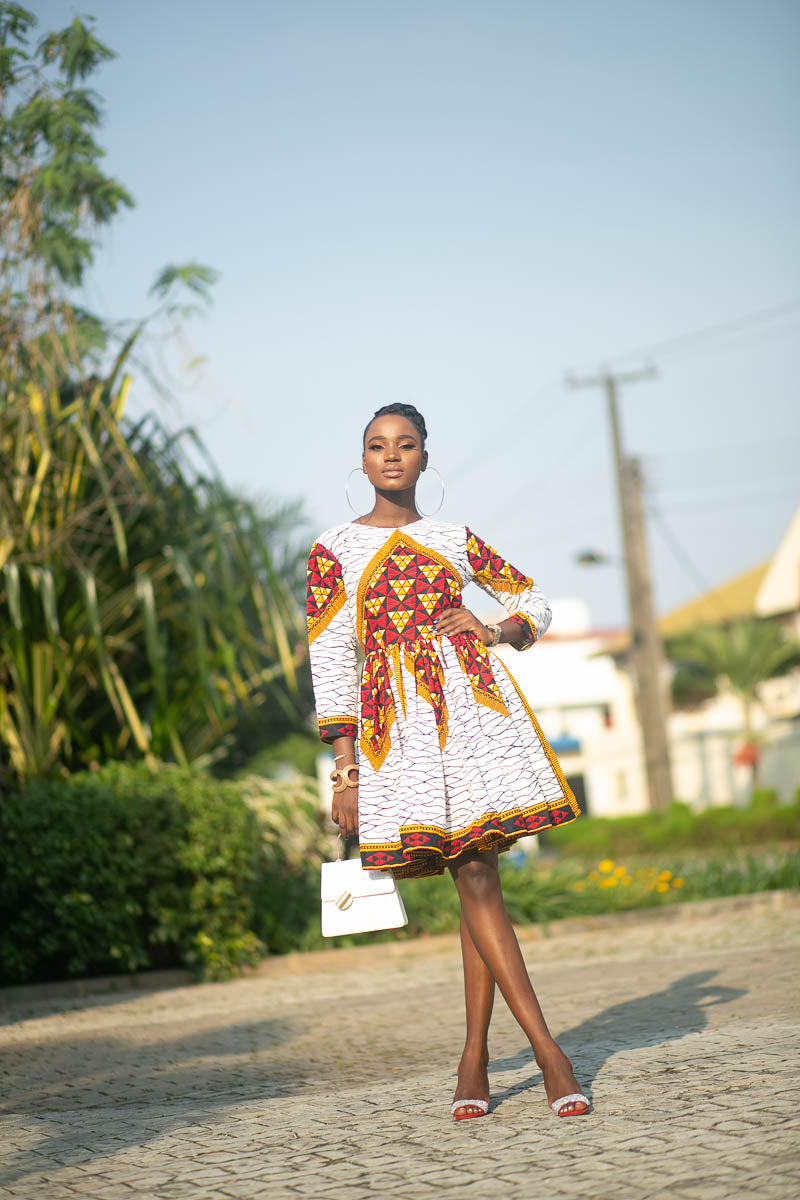 Temi African print Dress