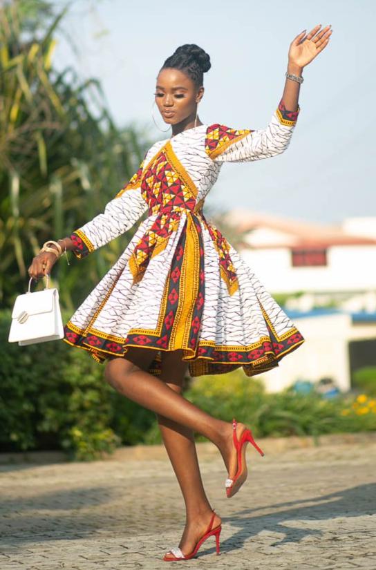 Temi African print Dress