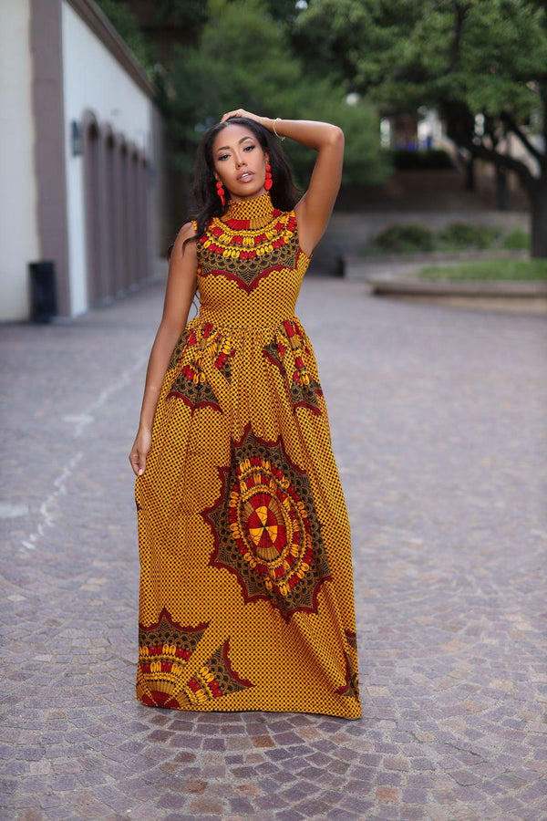 Partywear African Print Dresses Online | TribalByN
