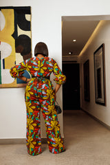 Makeba African print Jumpsuit
