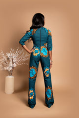 Zen African print Jumpsuit.